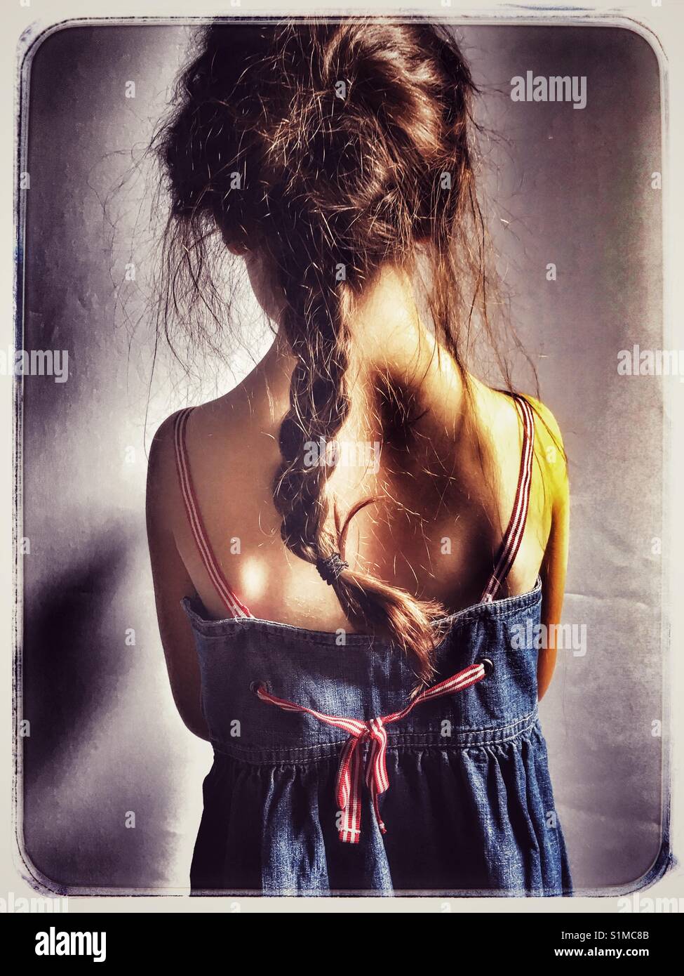 Ponytail - Smartphone Captured Stock Image