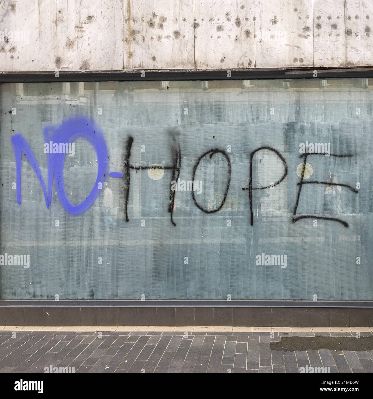 Hope Graffiti High Resolution Stock Photography And Images Alamy