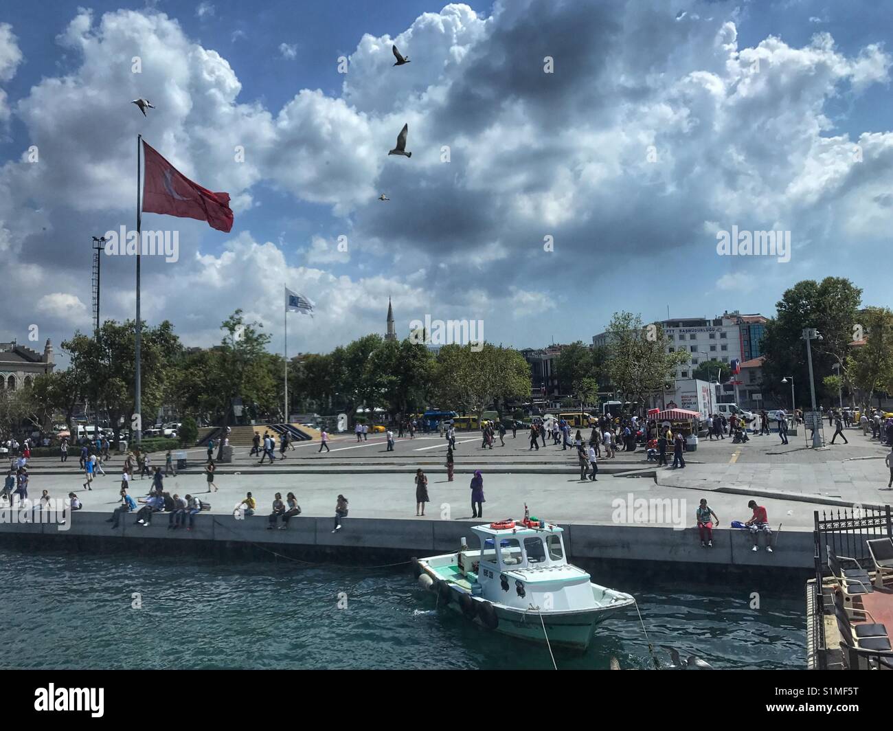 Kadikoy - Turkey - Smartphone Captured Stock Image