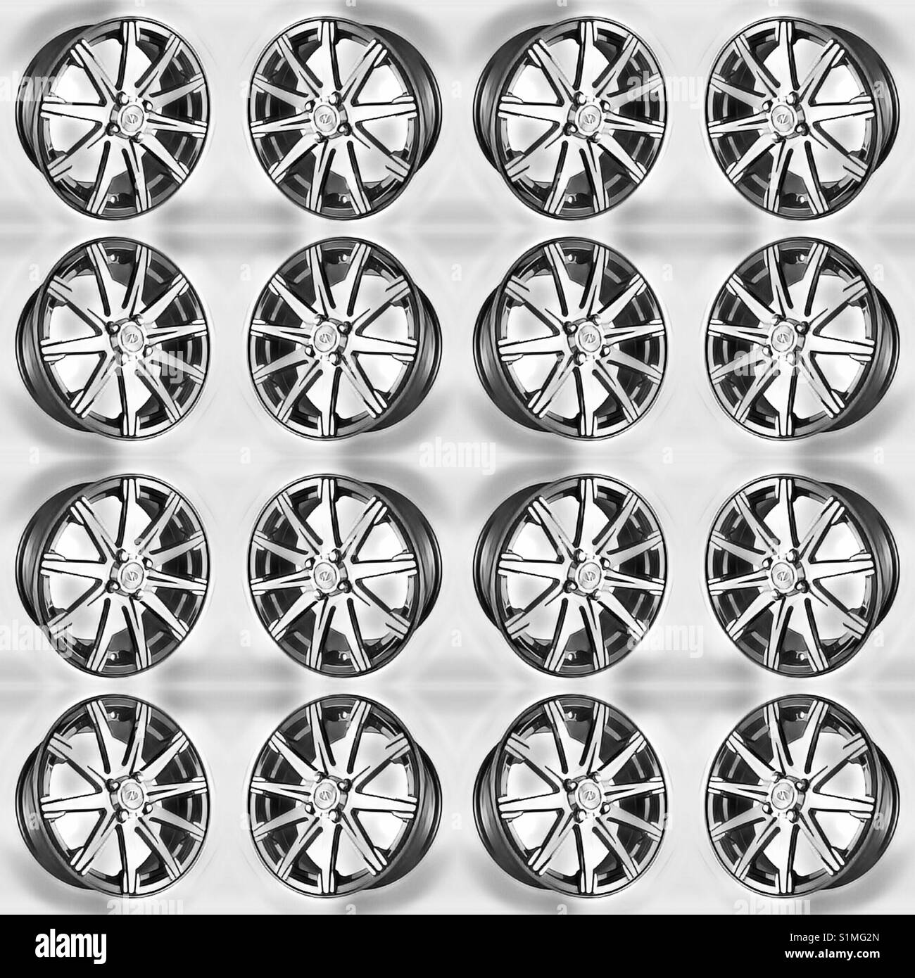 Rims and wheels Stock Photo