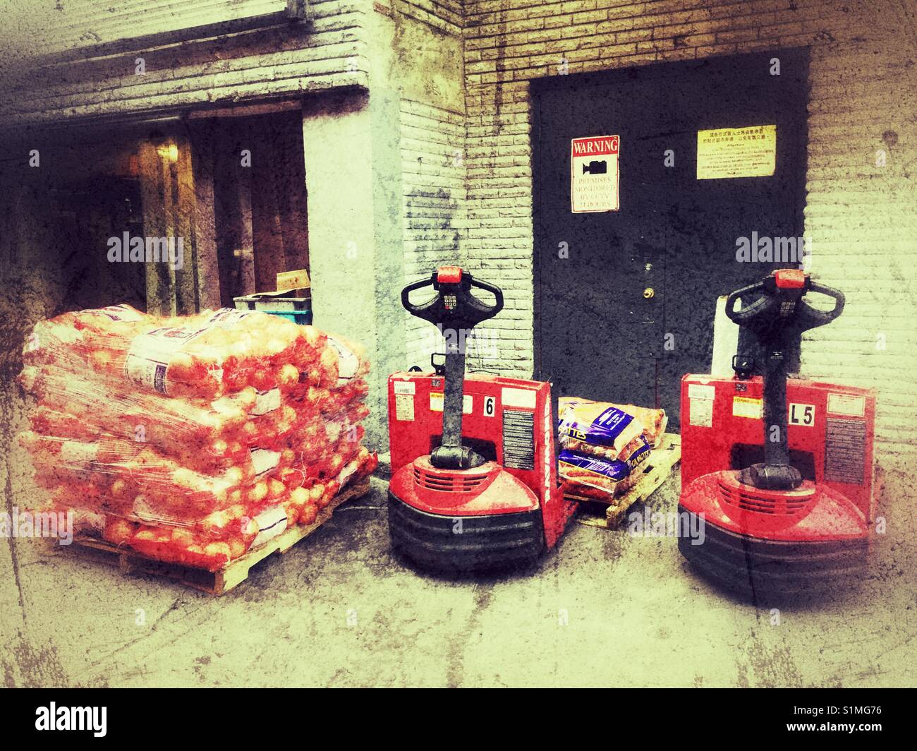 Receiving and storage facility Stock Photo Alamy