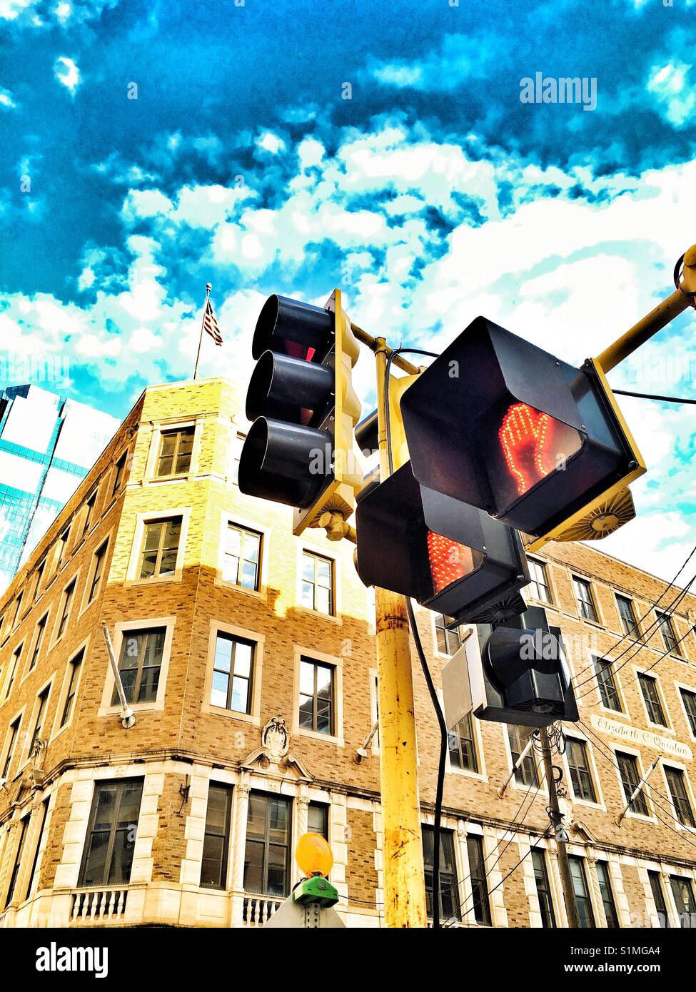 Traffic lights - Smartphone Captured Stock Image