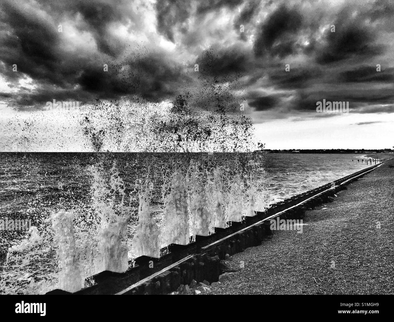 Splash - Smartphone Captured Stock Image