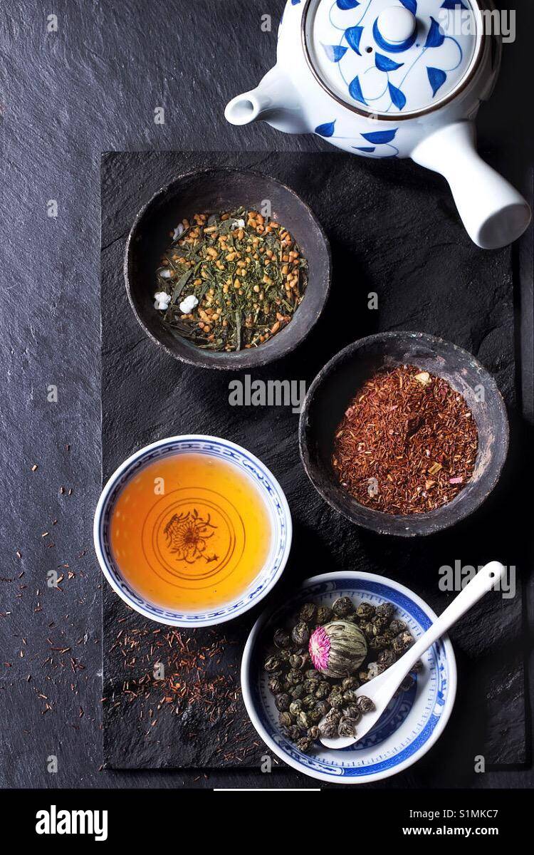 Tea variety Stock Photo