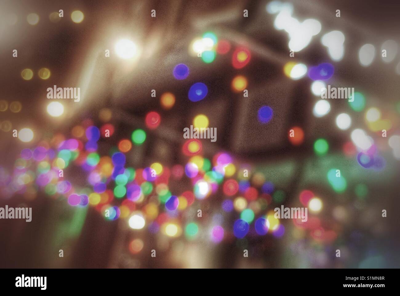 Lights bokeh effect hi-res stock photography and images - Alamy