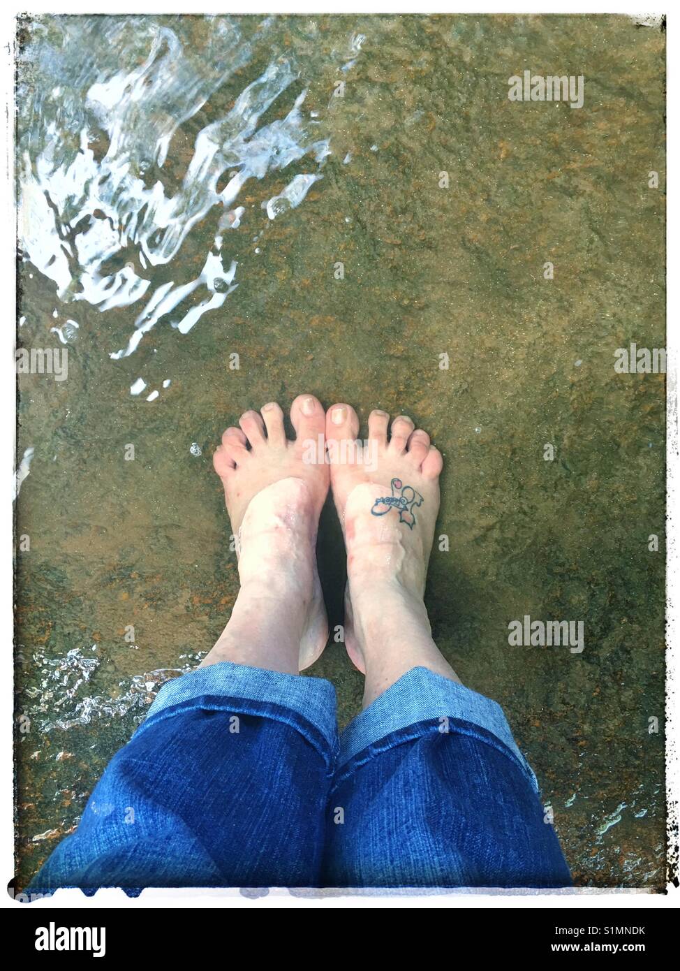 Feet Stock Photo