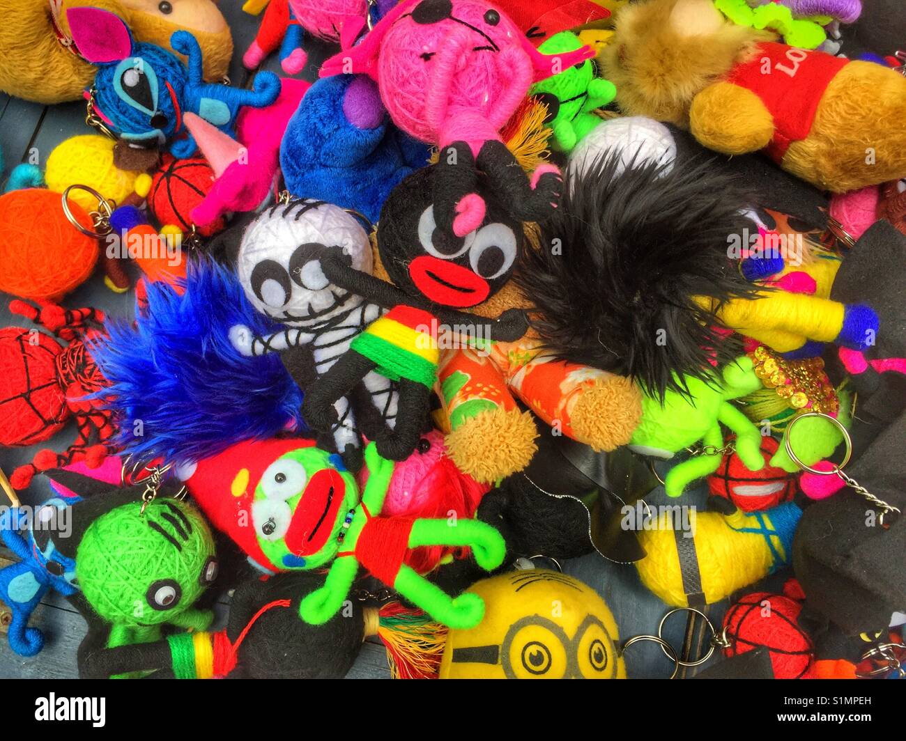 Children's toys for sale Stock Photo