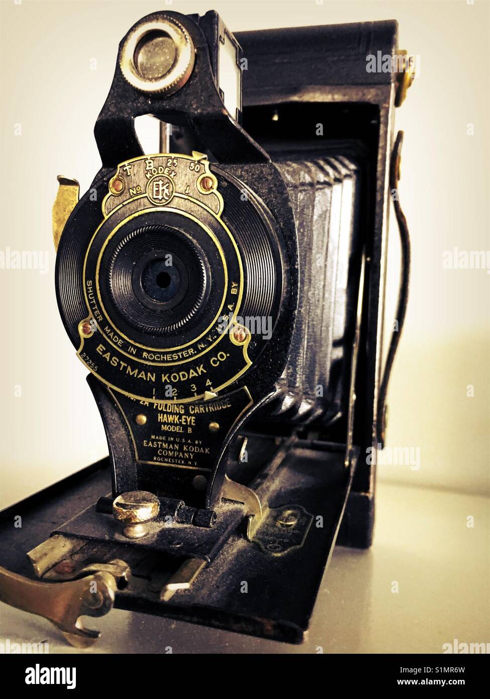 Eastman Kodak antique camera - Smartphone Captured Stock Image
