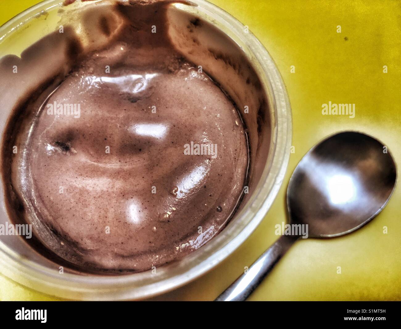 Co Yo chocolate coconut milk yoghurt Stock Photo Alamy