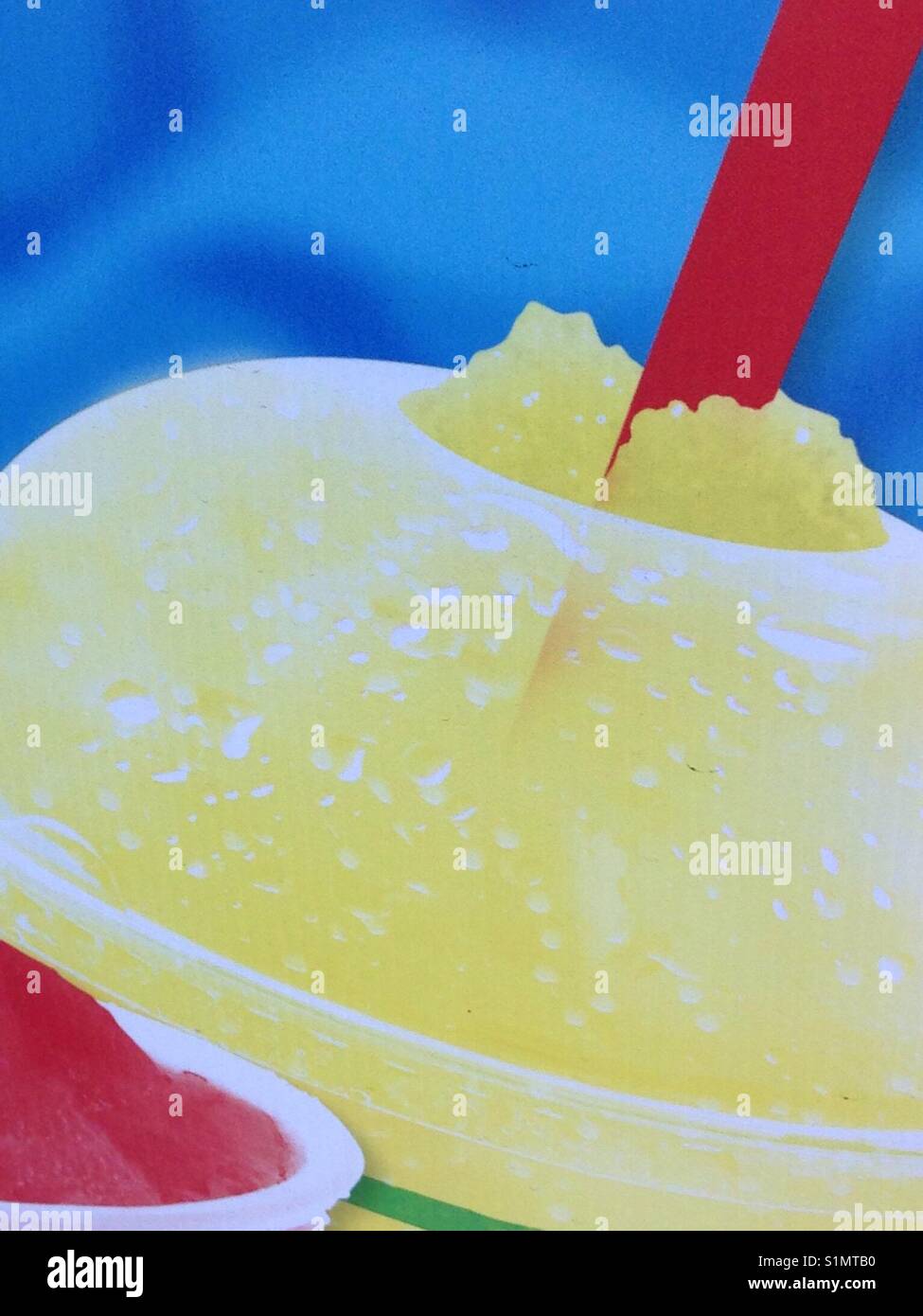 Summer - time for an Icey treat Stock Photo