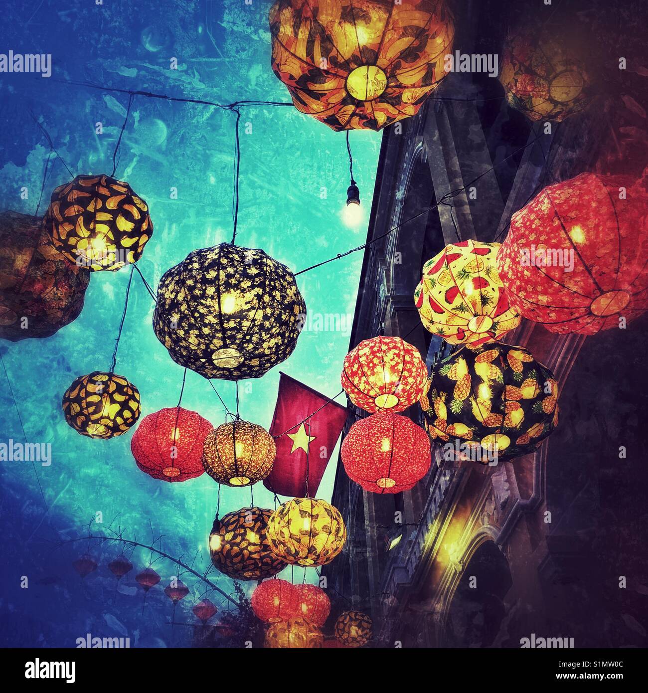 Vietnamese Lanterns High Resolution Stock Photography and Images - Alamy