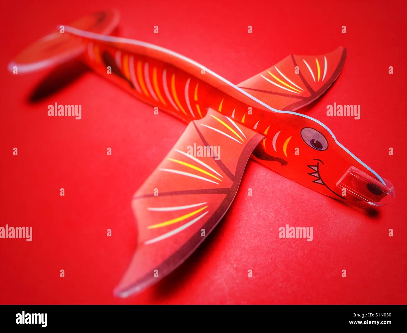 Dinosaur glider - Smartphone Captured Stock Image