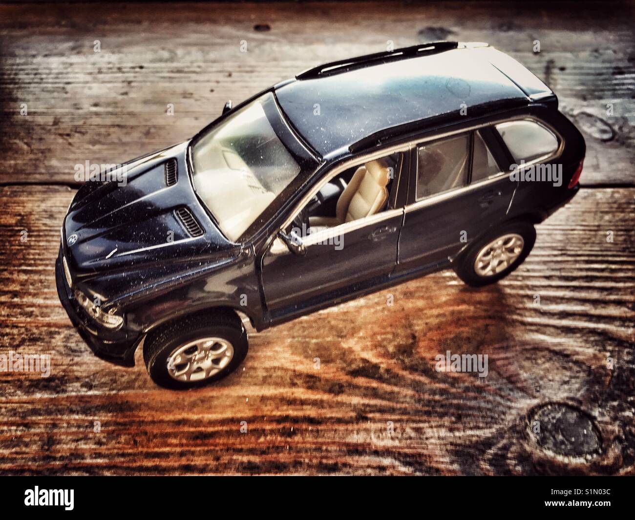 Toy BMW car Stock Photo Alamy