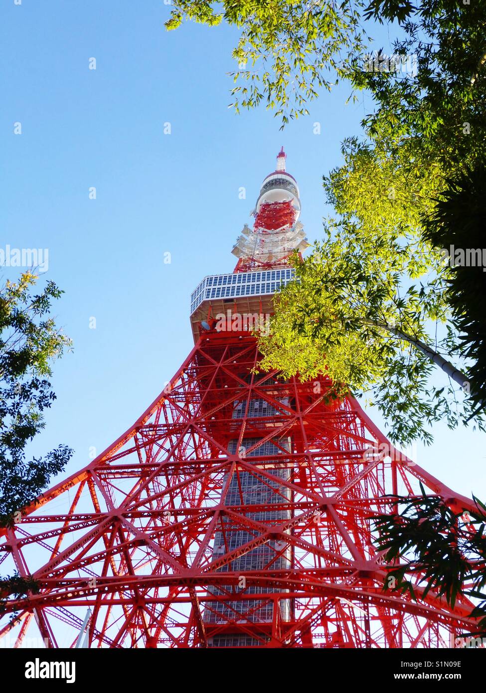 Tokyo tower - Smartphone Captured Stock Image