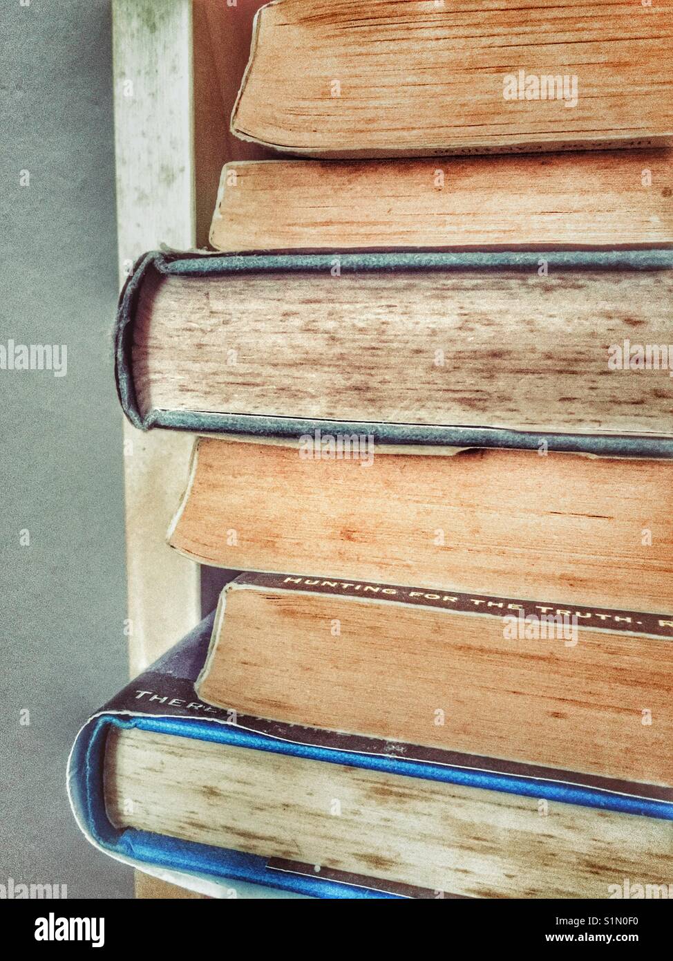 Old books on the shelf hires stock photography and images Alamy