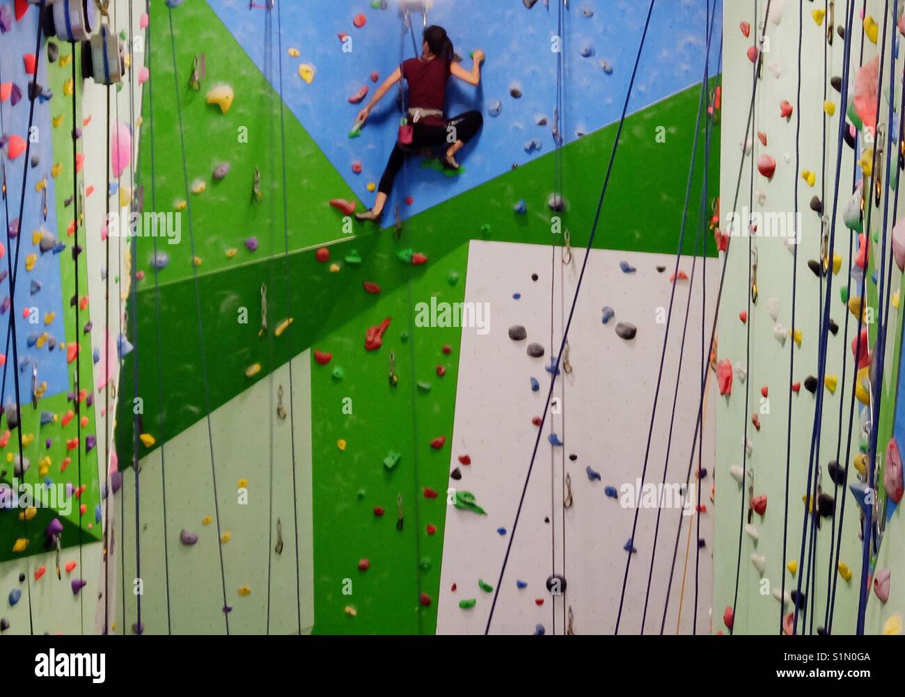 Climb up high - Smartphone Captured Stock Image