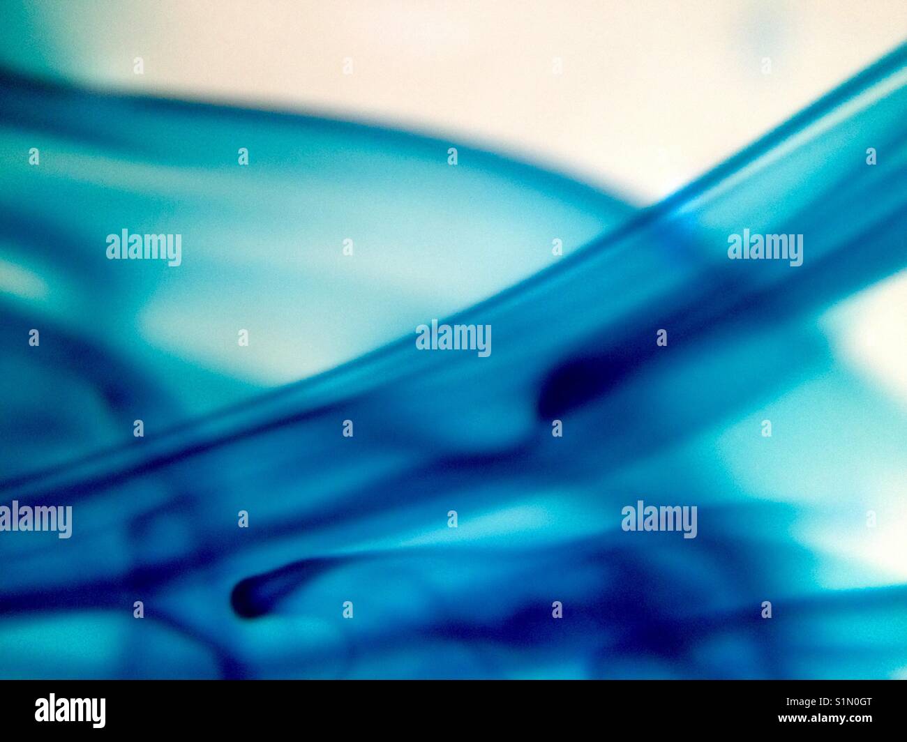 Dye in water - Smartphone Captured Stock Image