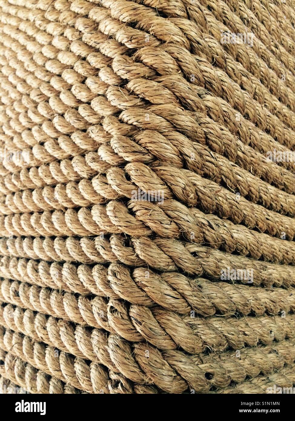 Rope wall Stock Photo Alamy