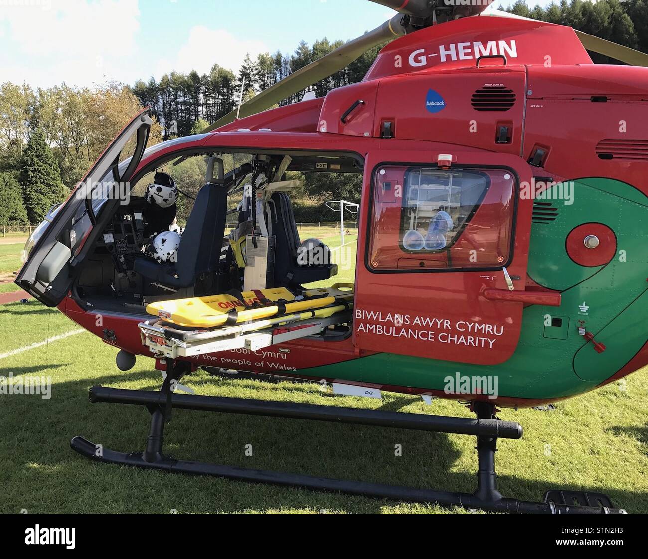 Wales air ambulance hires stock photography and images Alamy