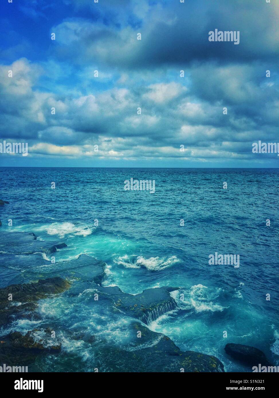 Mediterranean seashore beirut Lebanon Stock Photo Alamy