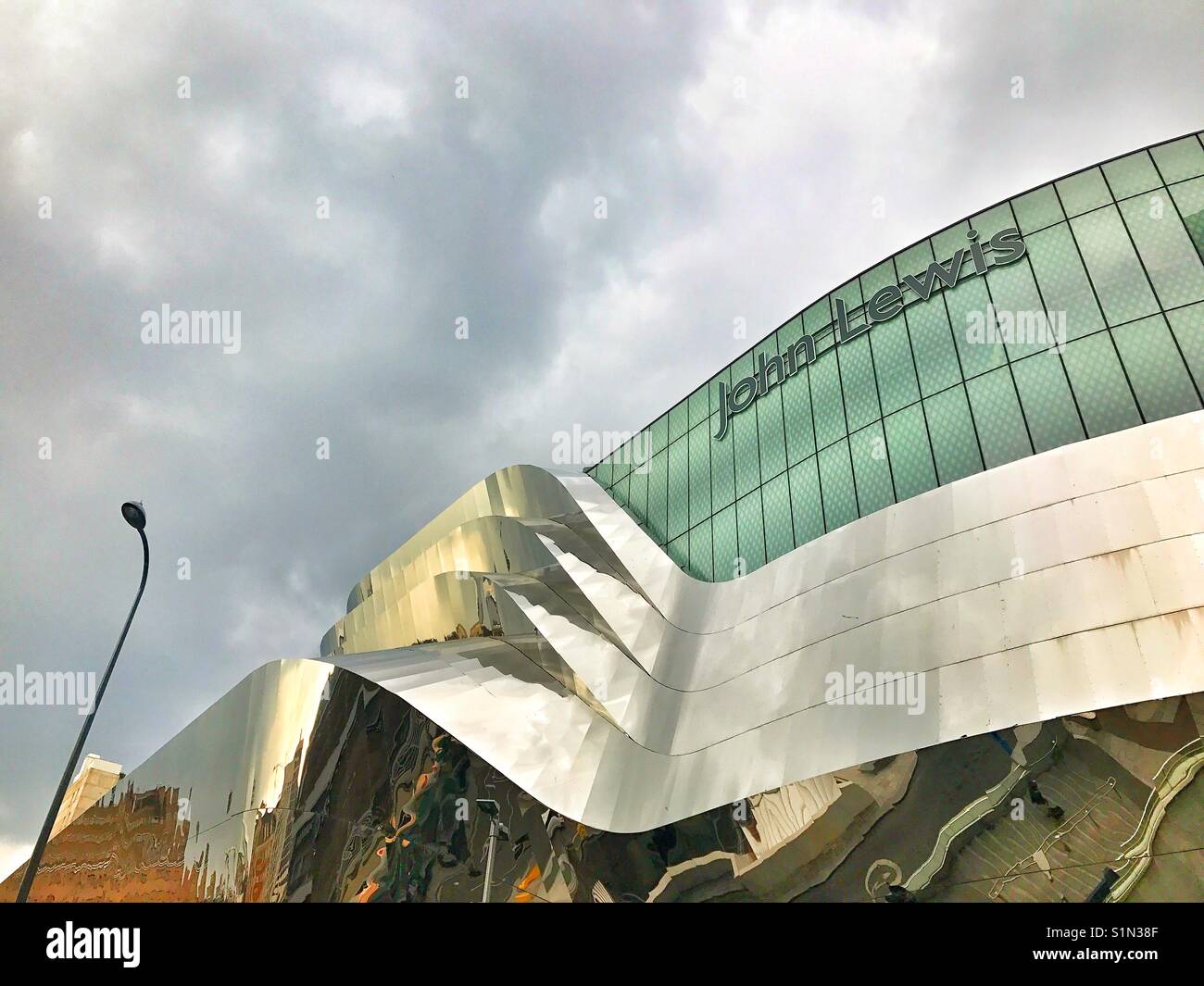 The John Lewis building, Birmingham, UK Stock Photo Alamy