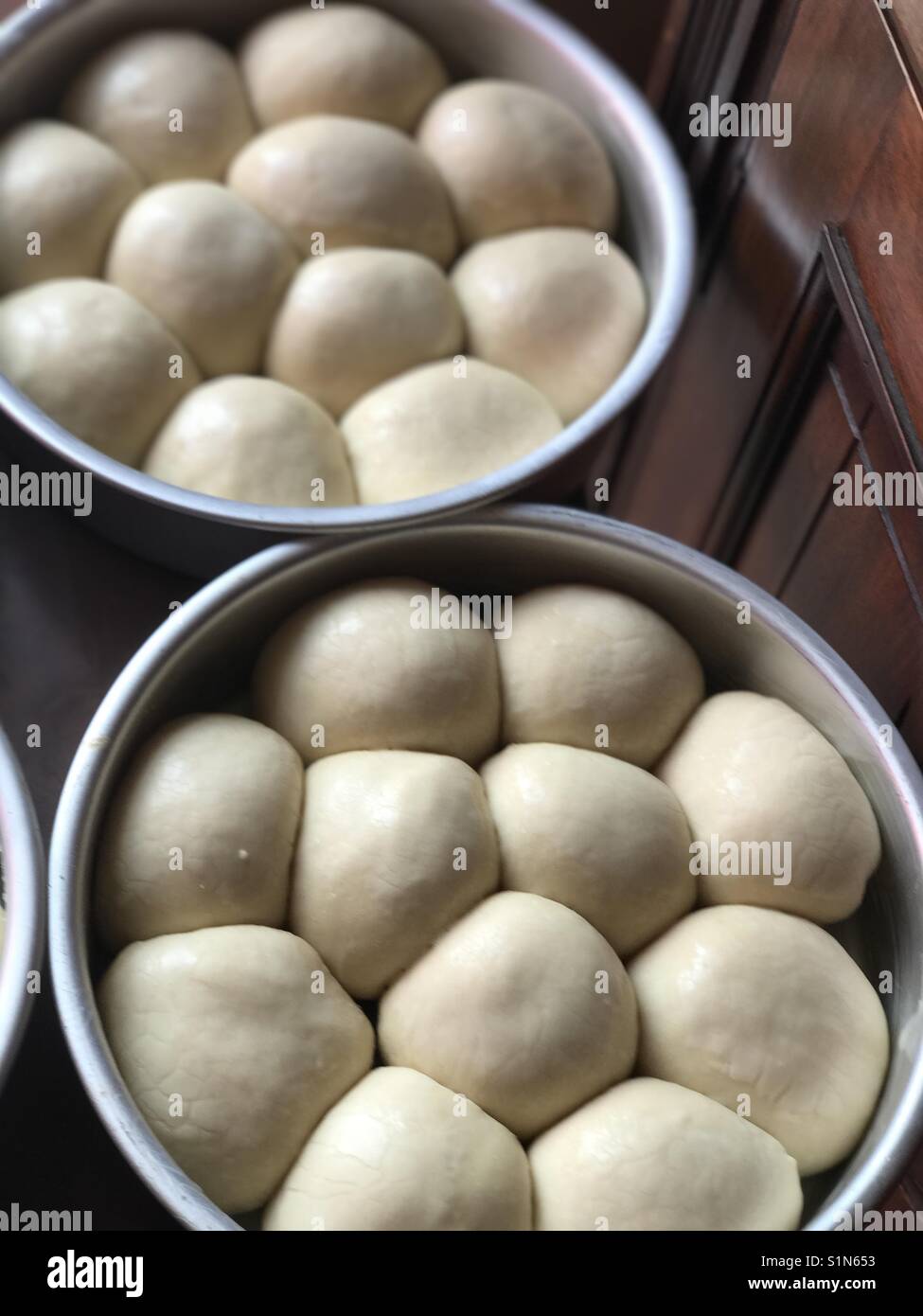 From scratch yeast dinner rolls Stock Photo Alamy