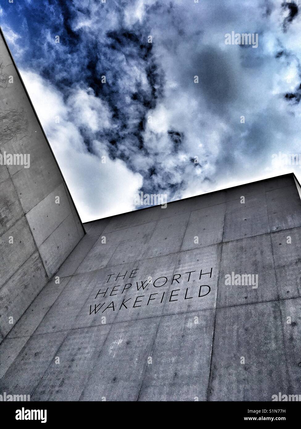 The Hepworth Wakefield - Smartphone Captured Stock Image