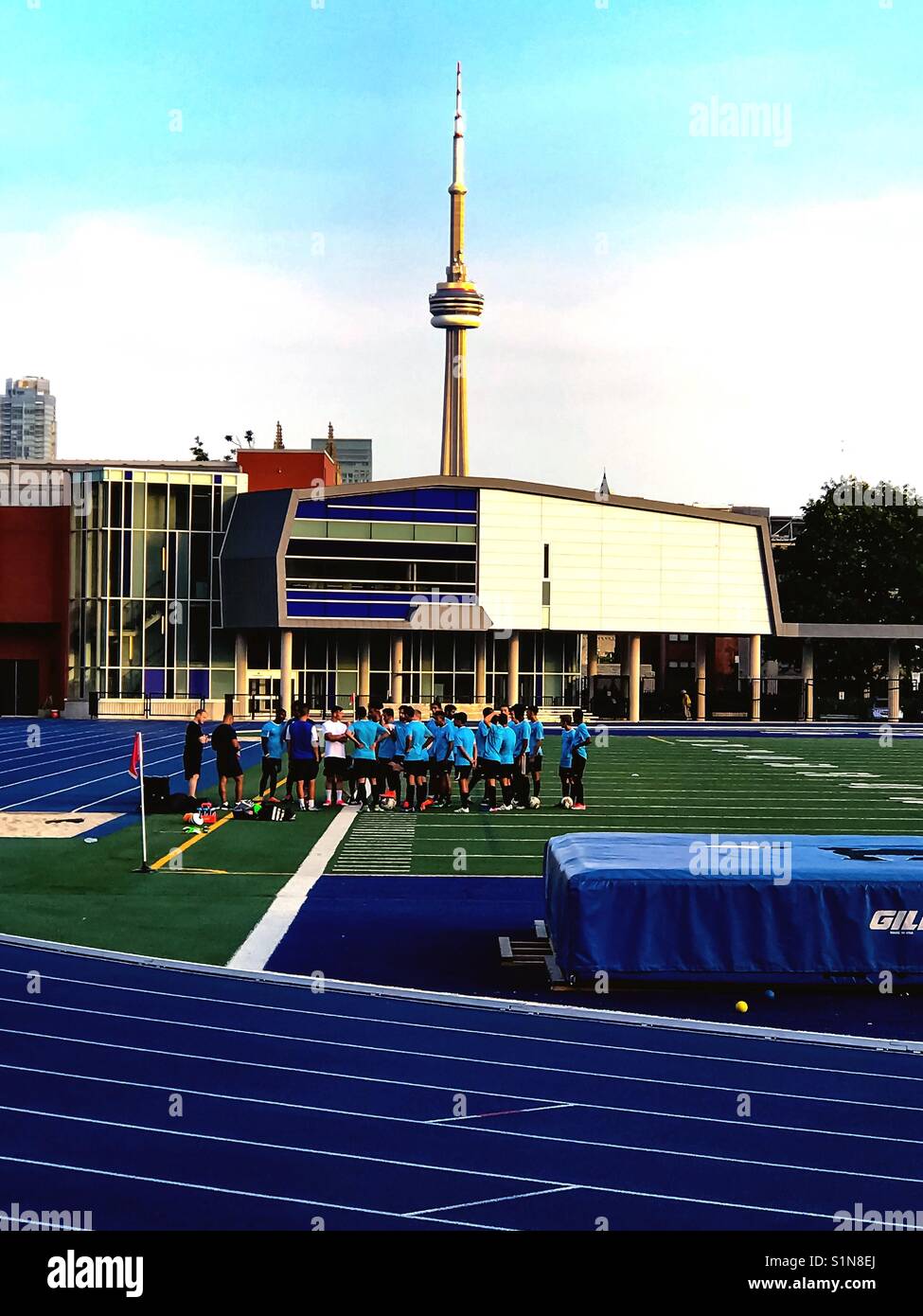 College sports - Smartphone Captured Stock Image