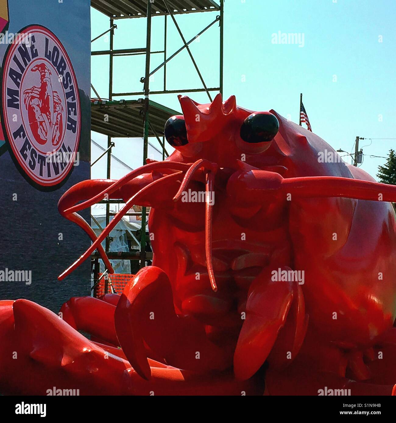 Maine Lobster Festival, Rockland Maine Stock Photo