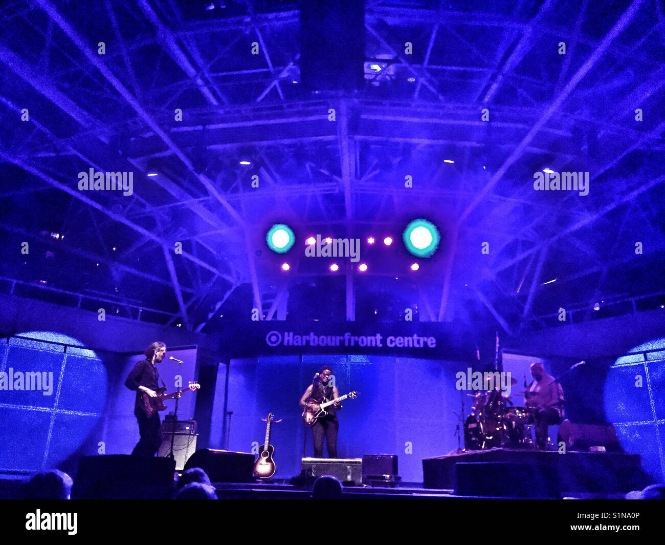 Outdoor concert at Harbourfront Centre in Toronto Stock Photo Alamy