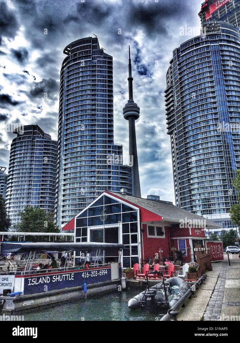 Toronto Harbourfront neighbourhood Stock Photo Alamy