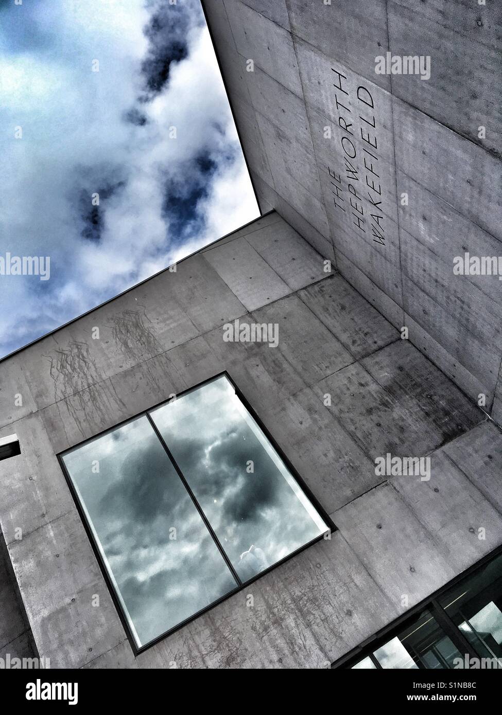 The Hepworth Wakefield - Smartphone Captured Stock Image