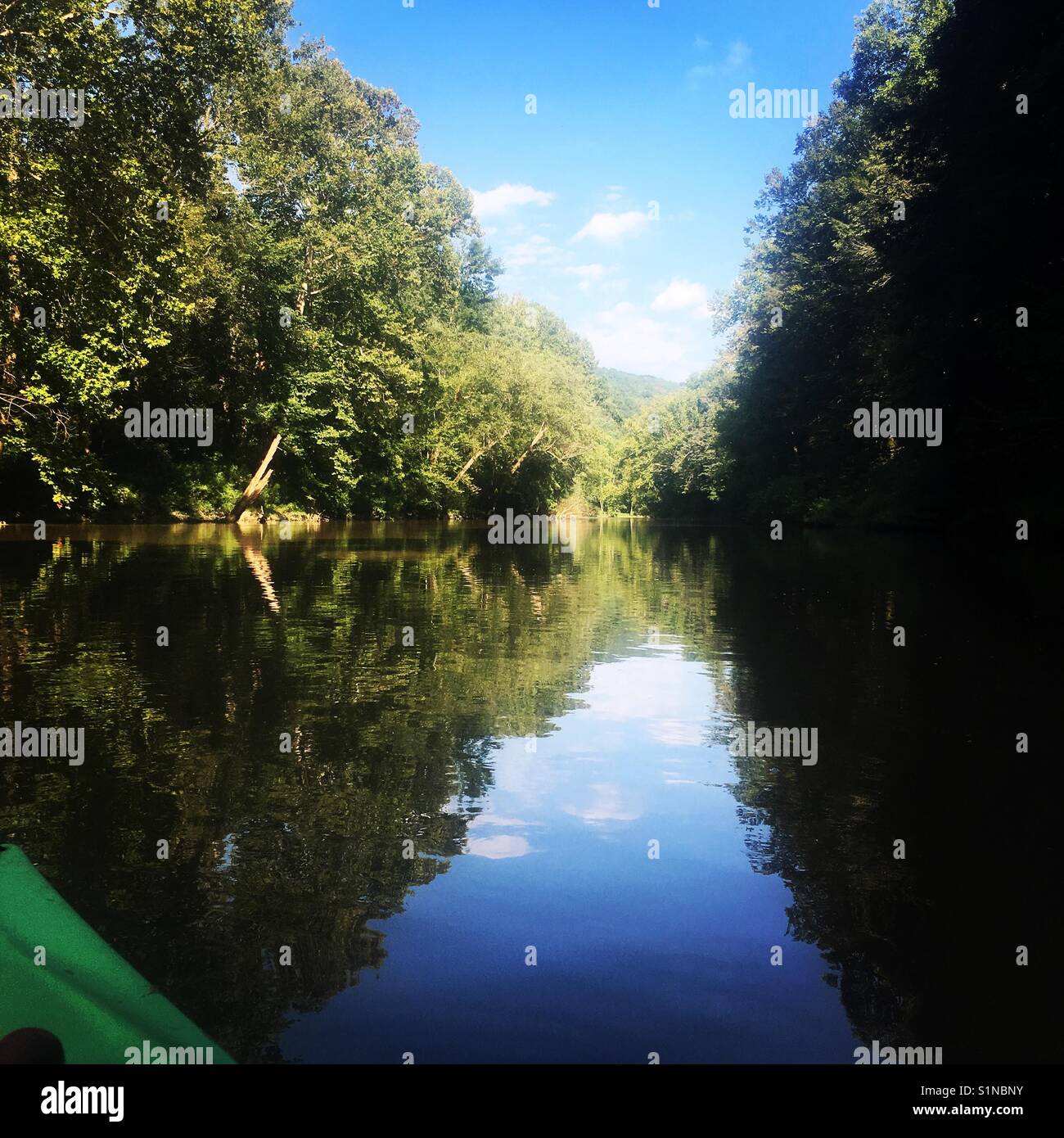 Kayaking in Kentucky Stock Photo Alamy