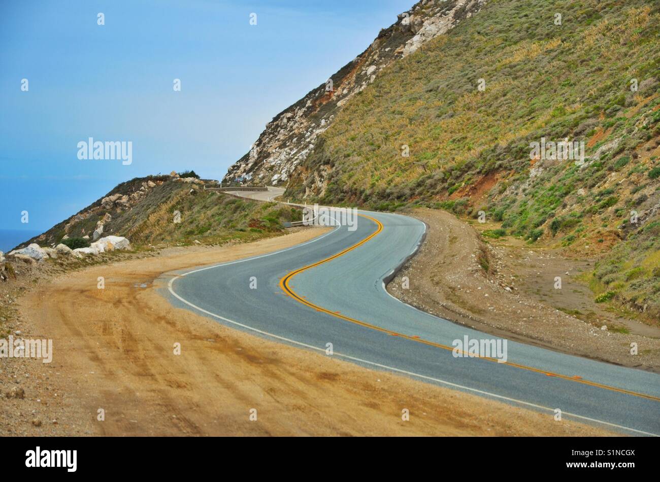 On the road - Smartphone Captured Stock Image