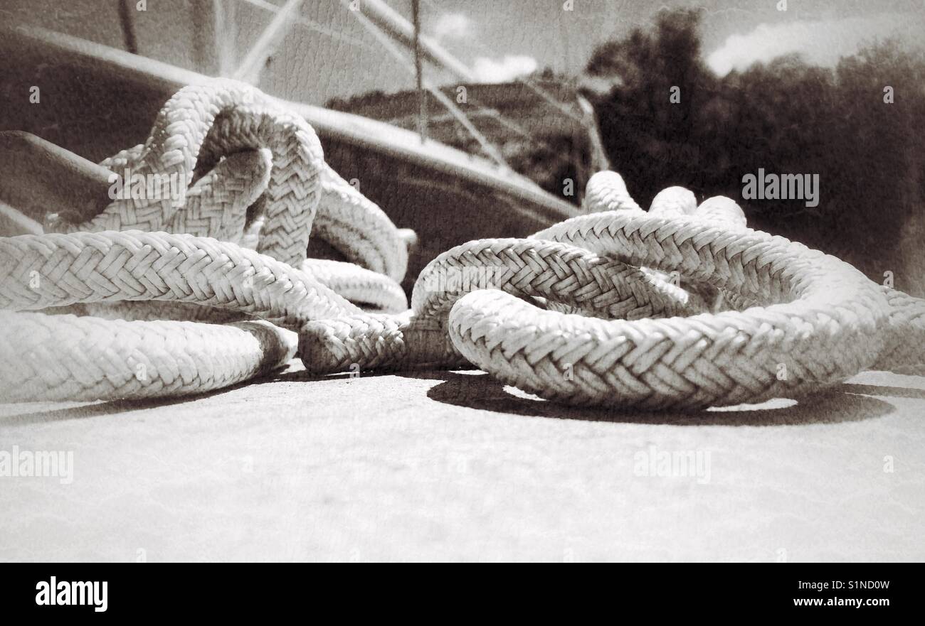 boat tie off rope