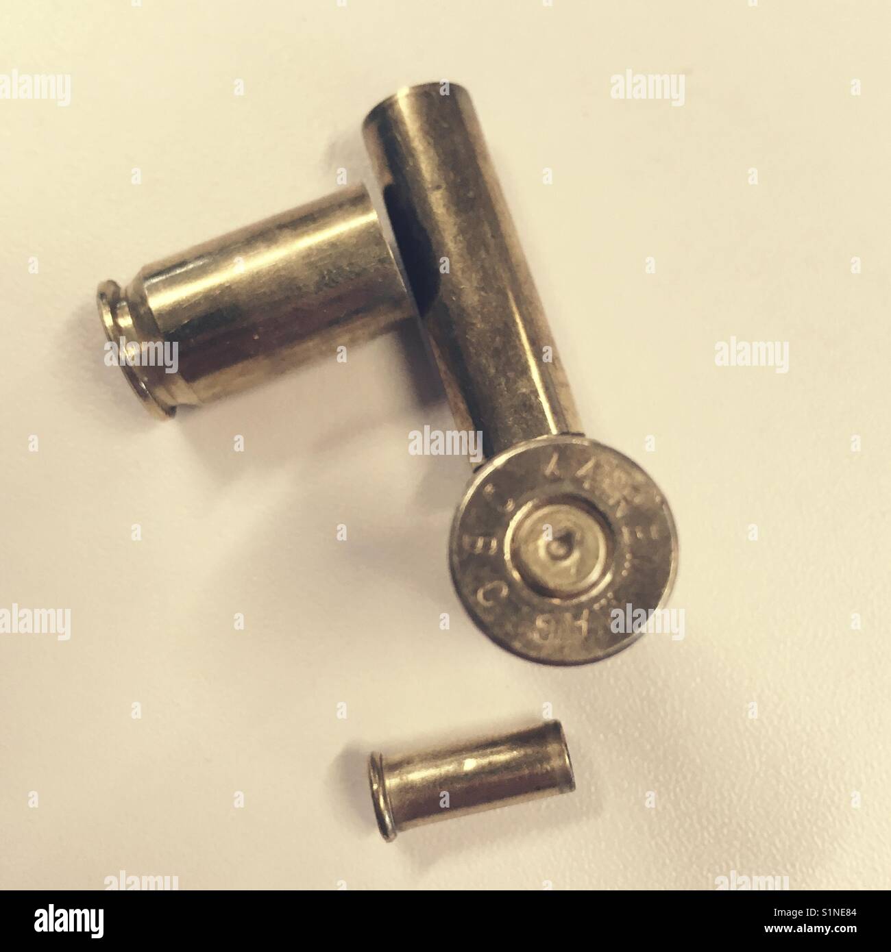 Bullet shells empty Stock Photo Alamy