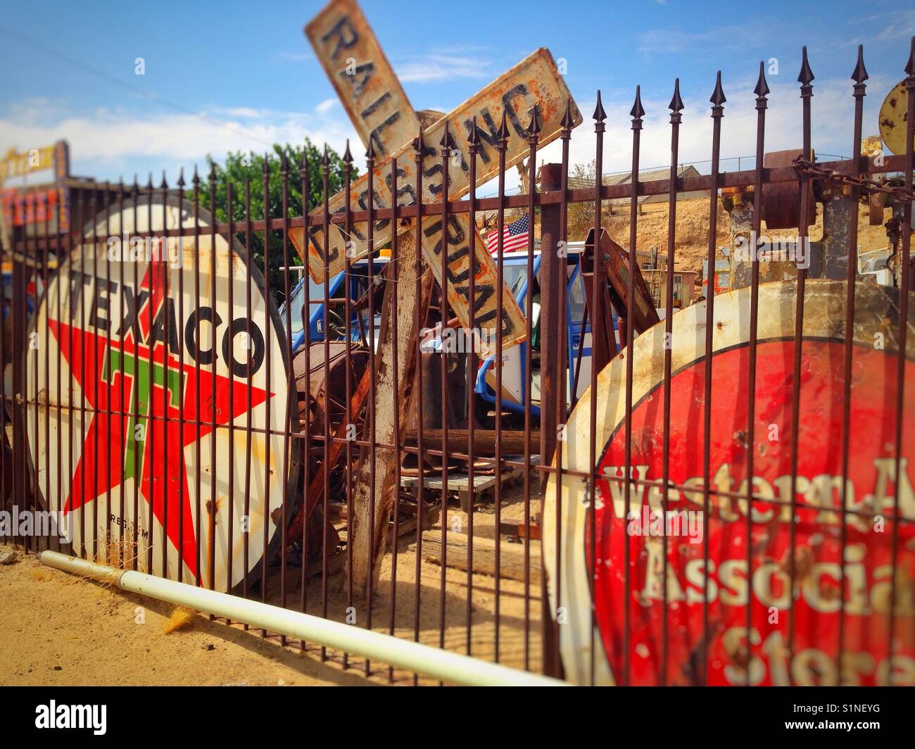 Signals in a pawn shop Stock Photo Alamy