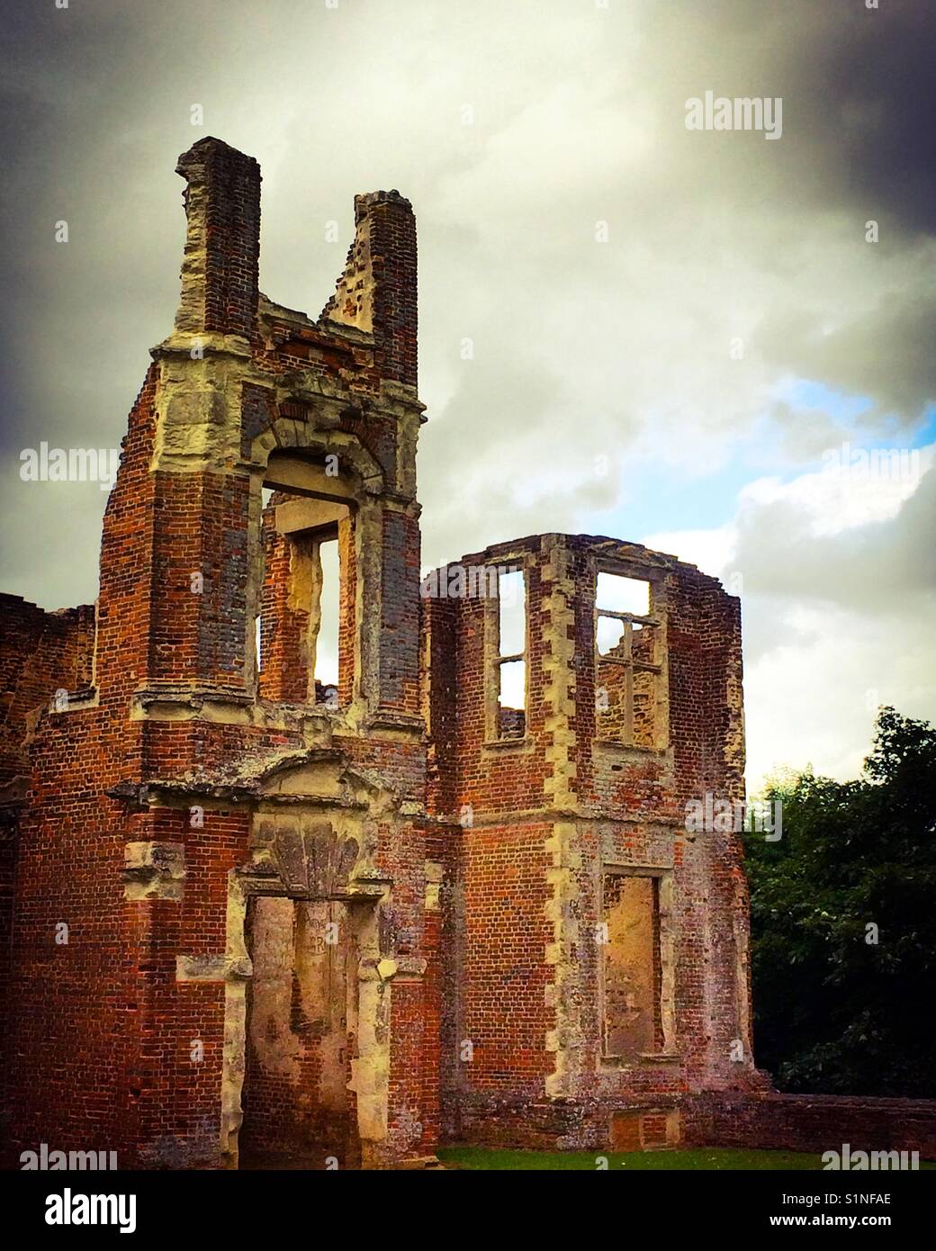 Houghton House Ampthill Bedfordshire - Smartphone Captured Stock Image