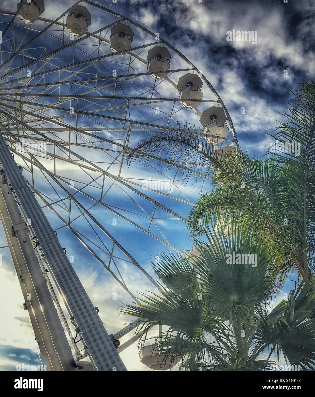 Ferris wheel Stock Photo