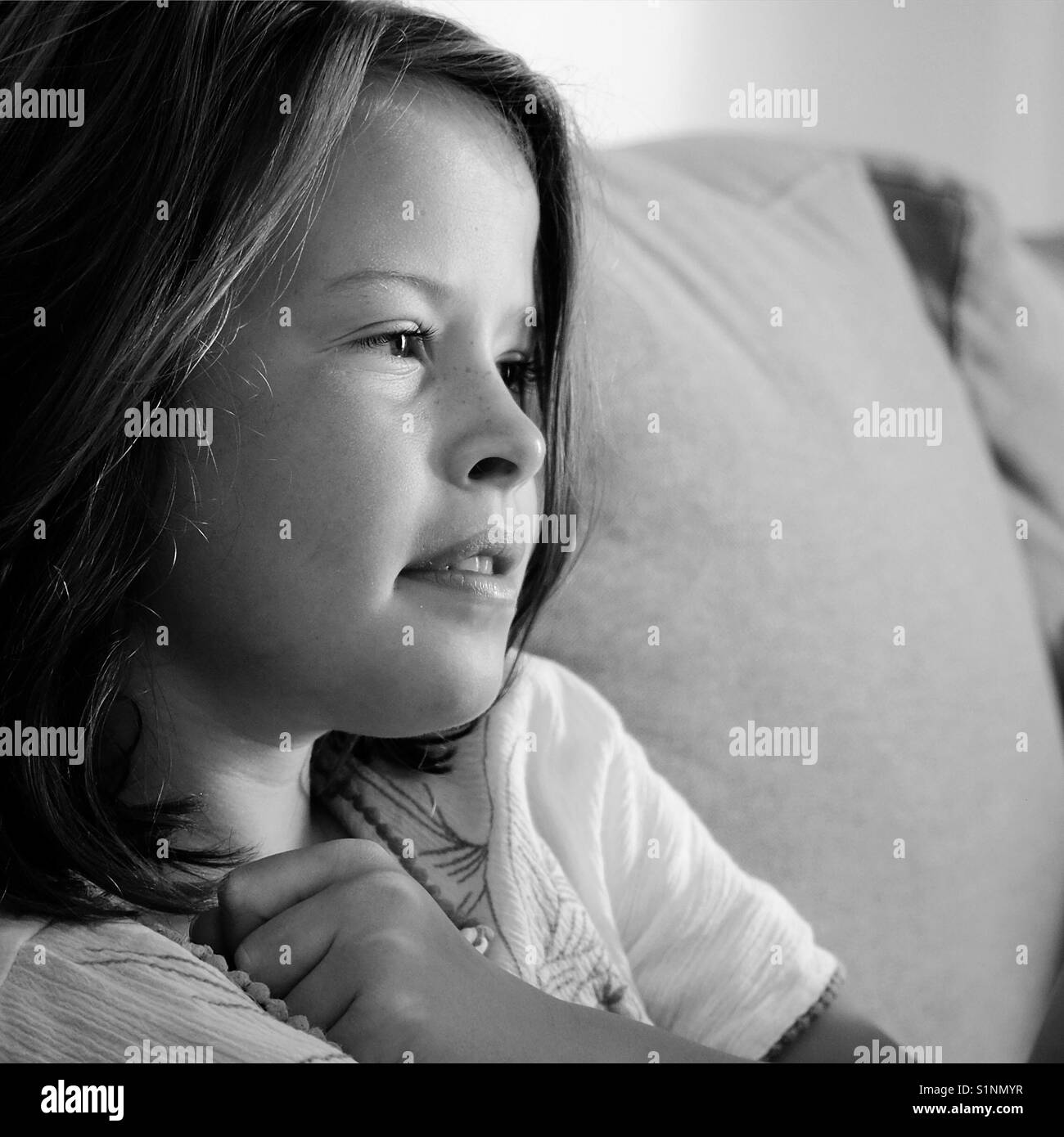 Female portrait Black and White Stock Photos & Images - Alamy