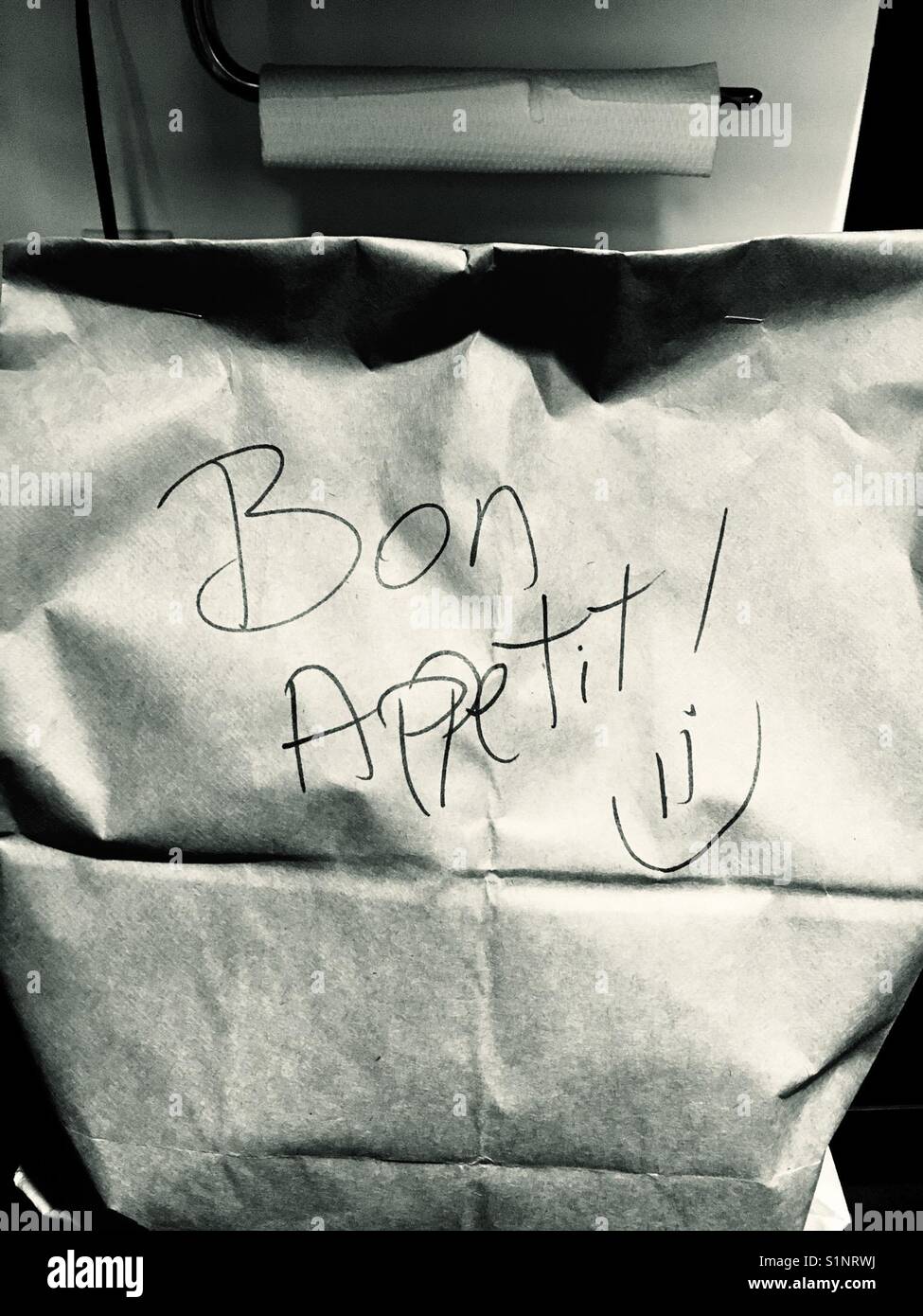 Bon Appetit - Smartphone Captured Stock Image