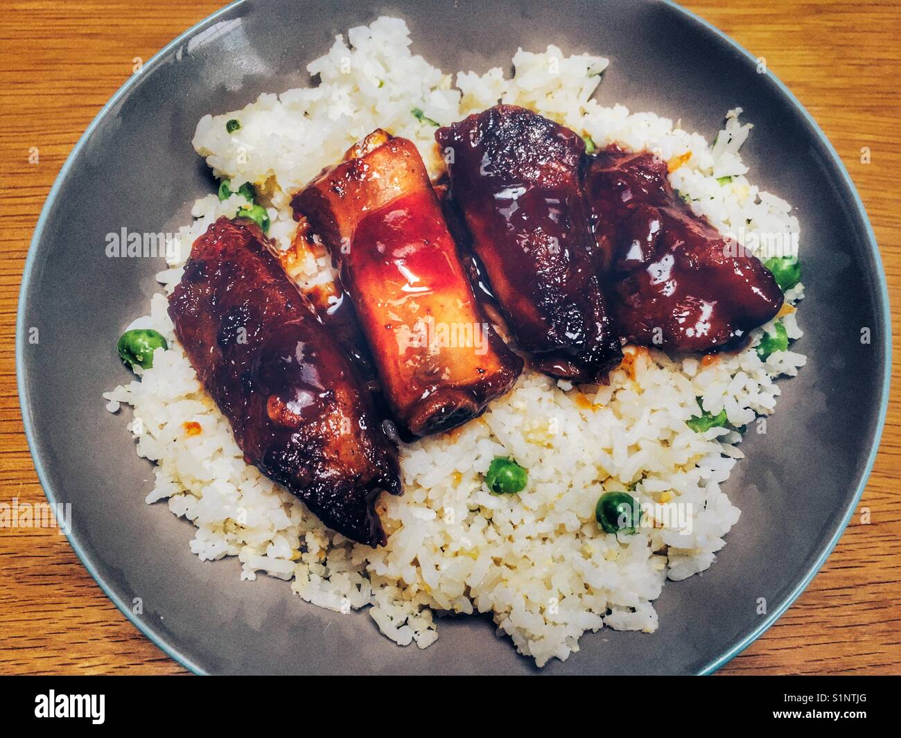 M&S Mini slow cooked pork ribs with sticky shaoxing rice wine sauce and
