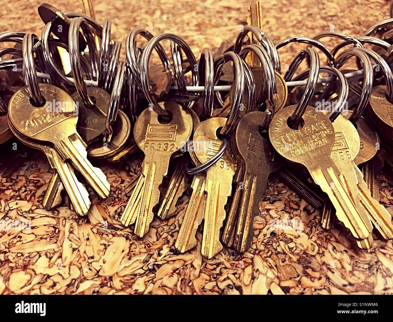 Collection of keys Stock Photo Alamy
