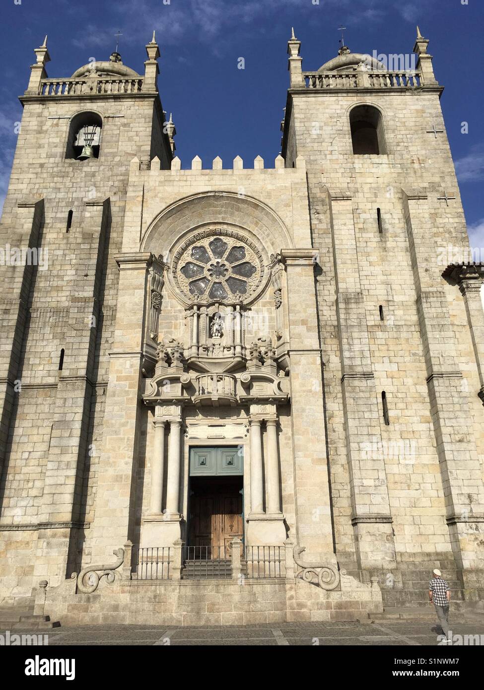 Porto Cathedral (Se do Porto) - Porto, Portugal Stock Photo