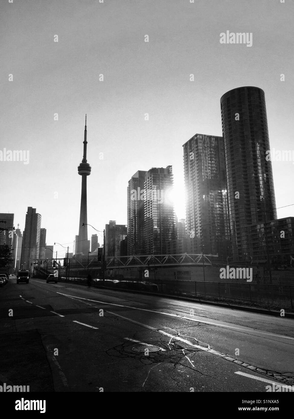 Toronto Skyline Stock Photo