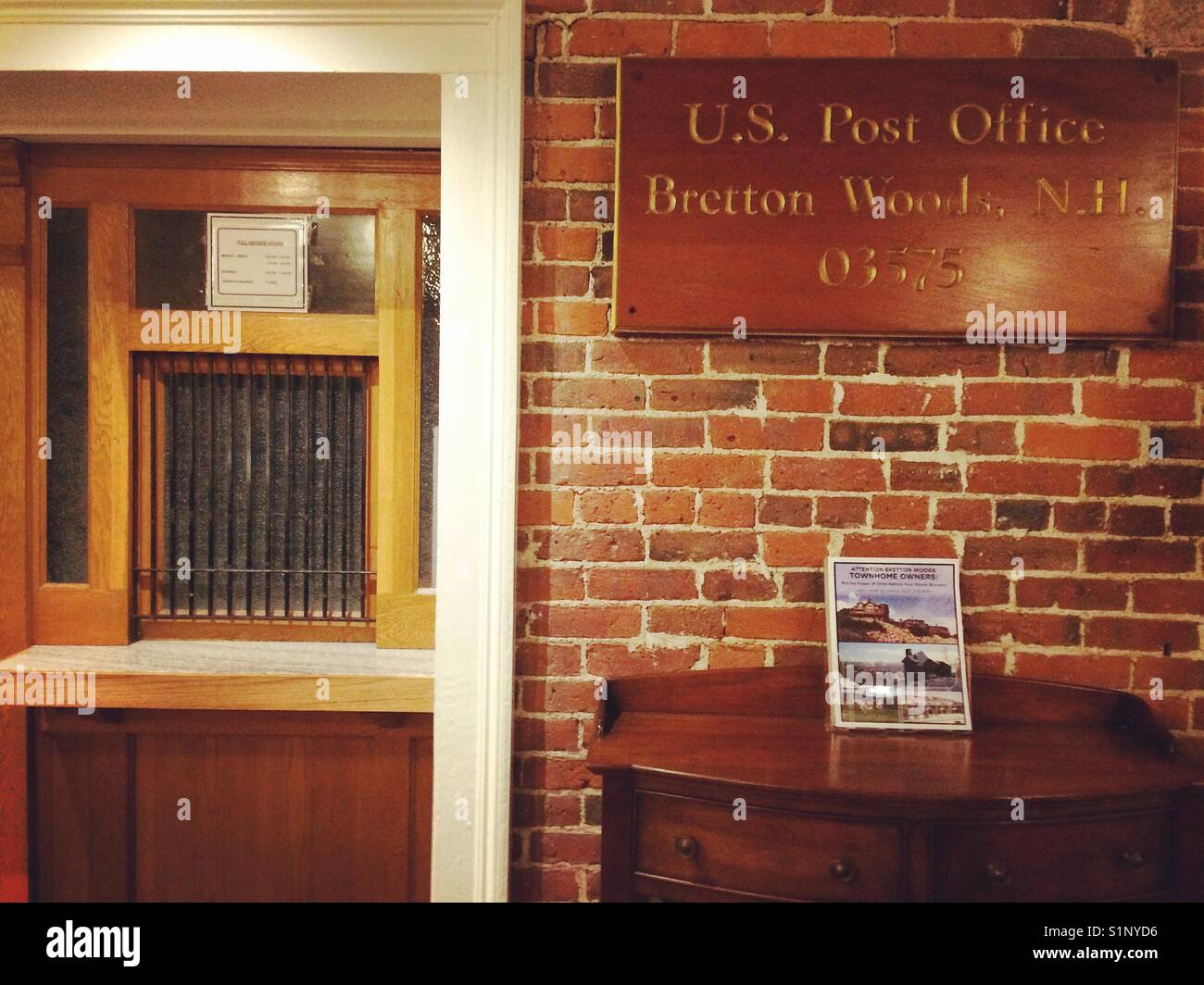 Interior united states post office hires stock photography and images
