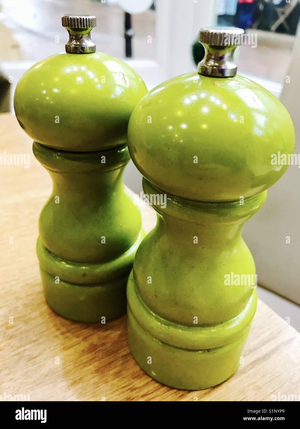 Salt and pepper mills Stock Photo Alamy