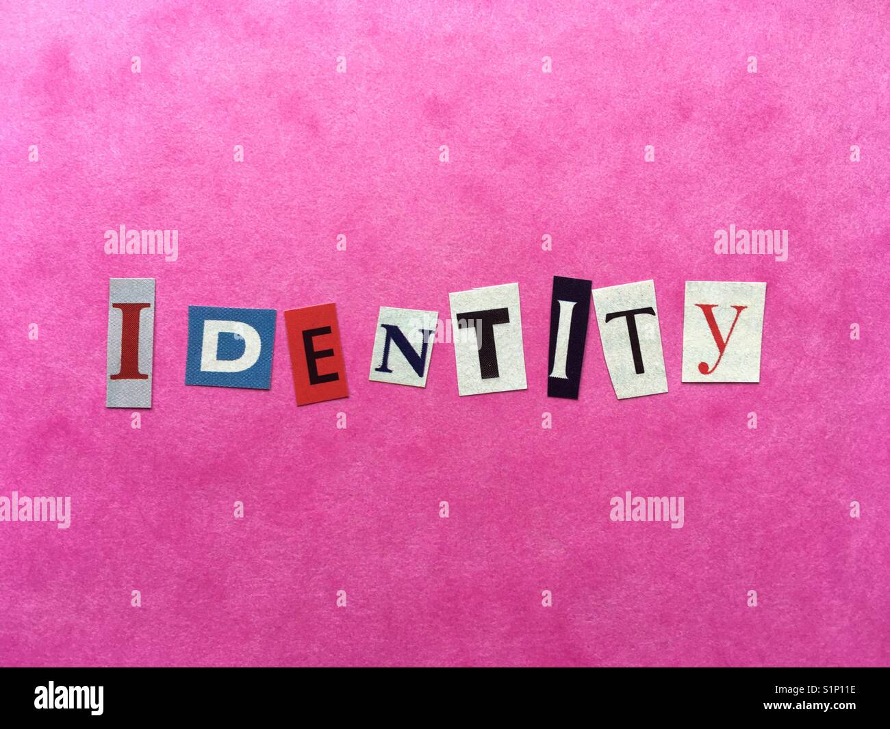 Identity Stock Photo