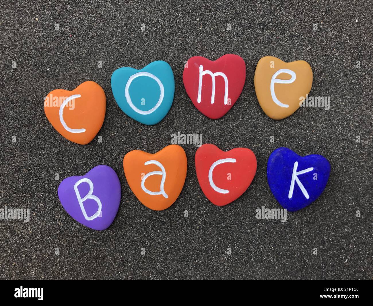 Come back - Smartphone Captured Stock Image
