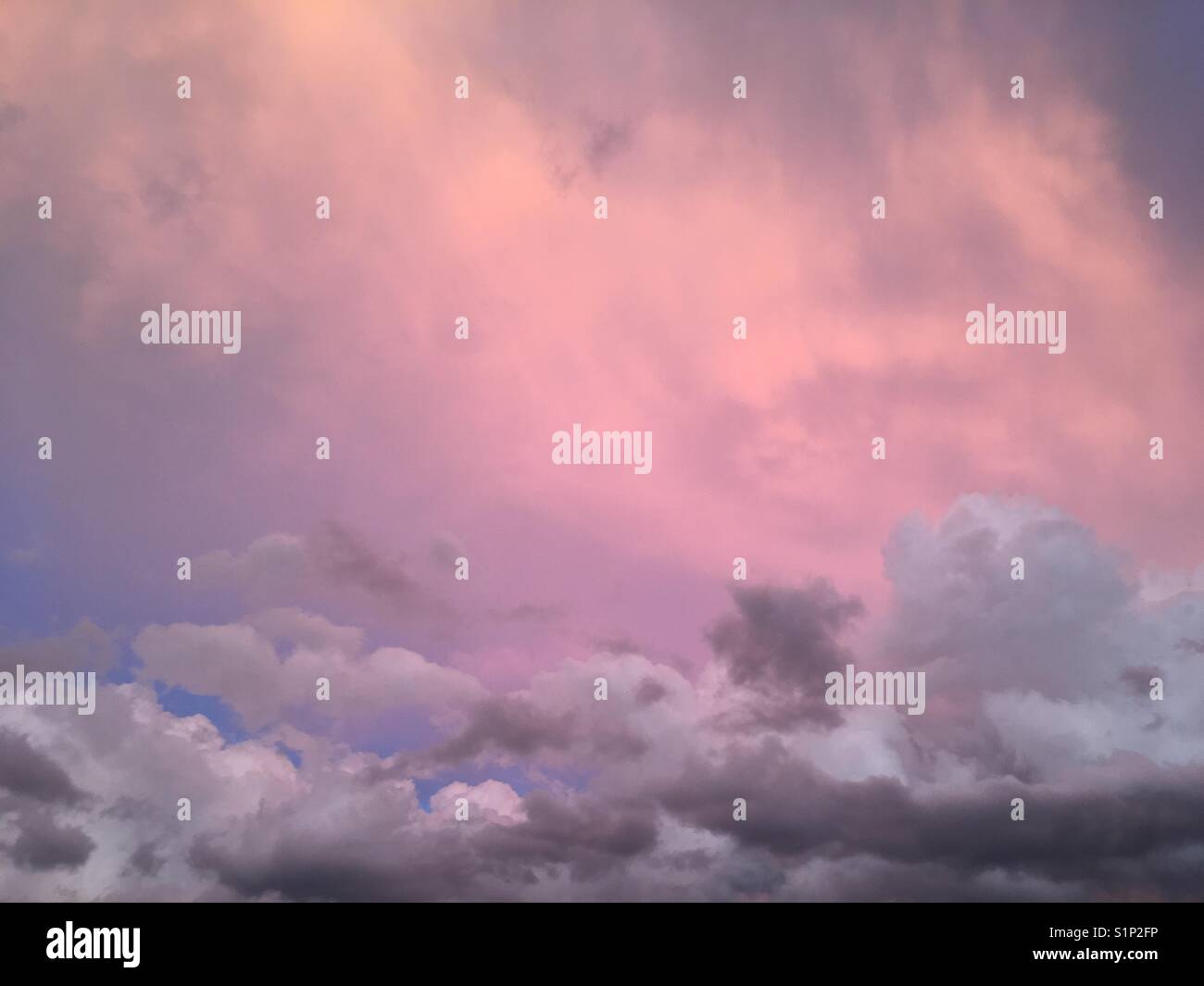 Cotton Candy Clouds Stock Photo - Alamy